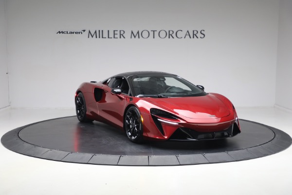 New 2025 McLaren Artura Spider TechLux for sale $331,008 at Bugatti of Greenwich in Greenwich CT 06830 23
