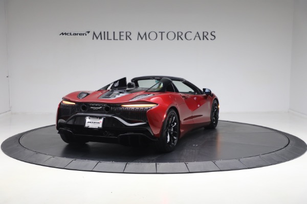 New 2025 McLaren Artura Spider TechLux for sale $331,008 at Bugatti of Greenwich in Greenwich CT 06830 7