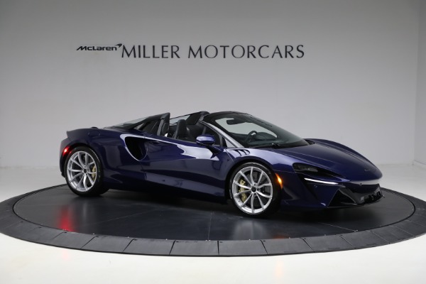 New 2025 McLaren Artura Spider TechLux for sale $327,158 at Bugatti of Greenwich in Greenwich CT 06830 10