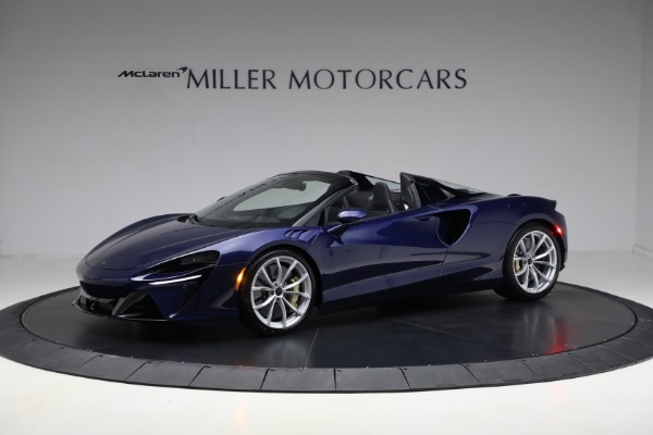 New 2025 McLaren Artura Spider TechLux for sale $327,158 at Bugatti of Greenwich in Greenwich CT 06830 2