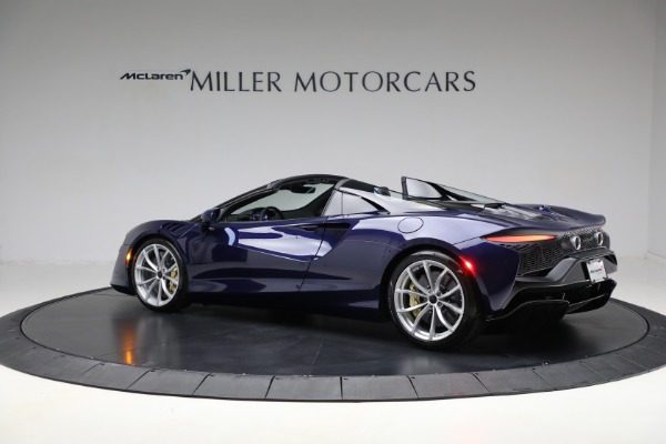 New 2025 McLaren Artura Spider TechLux for sale $327,158 at Bugatti of Greenwich in Greenwich CT 06830 4