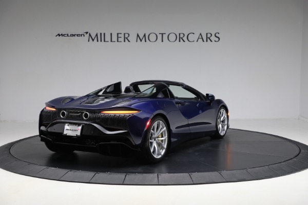 New 2025 McLaren Artura Spider TechLux for sale $327,158 at Bugatti of Greenwich in Greenwich CT 06830 7