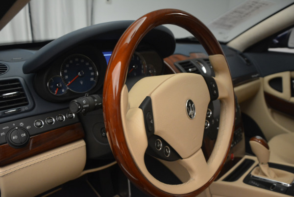 Used 2010 Maserati Quattroporte S for sale Sold at Bugatti of Greenwich in Greenwich CT 06830 16