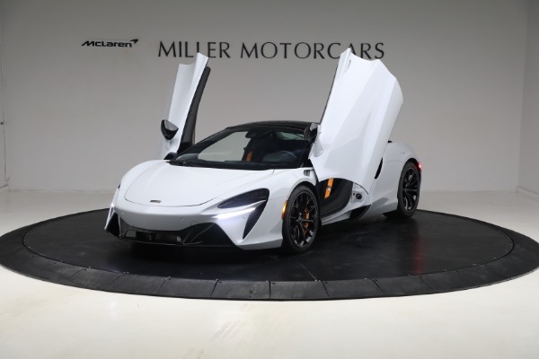New 2025 McLaren Artura Spider TechLux for sale Sold at Bugatti of Greenwich in Greenwich CT 06830 14