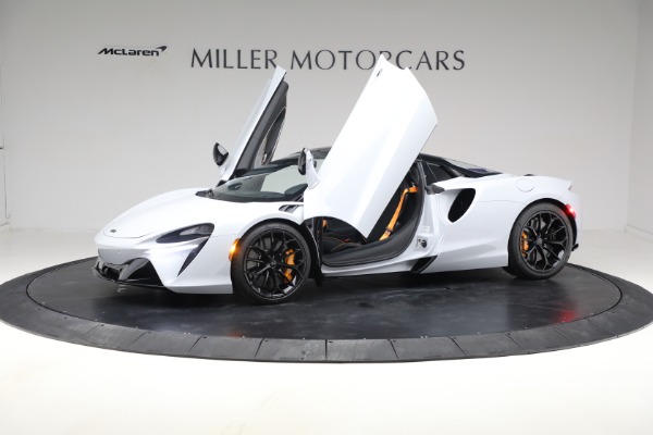 New 2025 McLaren Artura Spider TechLux for sale Sold at Bugatti of Greenwich in Greenwich CT 06830 15