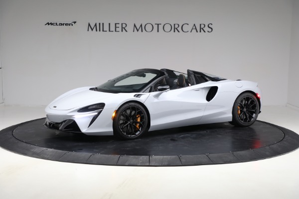 New 2025 McLaren Artura Spider TechLux for sale Sold at Bugatti of Greenwich in Greenwich CT 06830 2