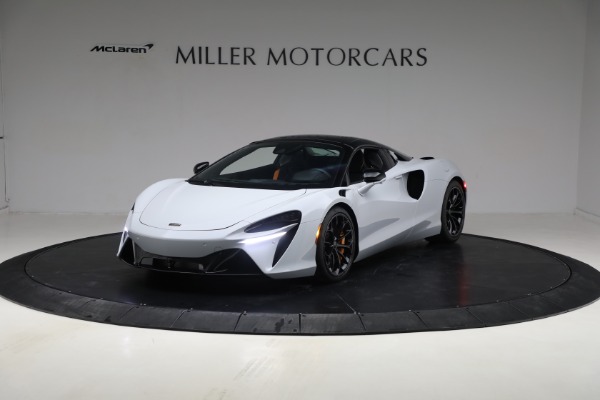 New 2025 McLaren Artura Spider TechLux for sale Sold at Bugatti of Greenwich in Greenwich CT 06830 24