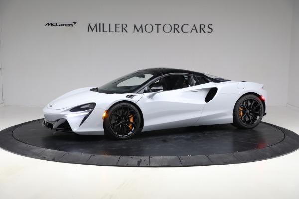 New 2025 McLaren Artura Spider TechLux for sale Sold at Bugatti of Greenwich in Greenwich CT 06830 25
