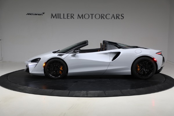 New 2025 McLaren Artura Spider TechLux for sale Sold at Bugatti of Greenwich in Greenwich CT 06830 3