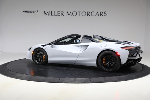 New 2025 McLaren Artura Spider TechLux for sale Sold at Bugatti of Greenwich in Greenwich CT 06830 4