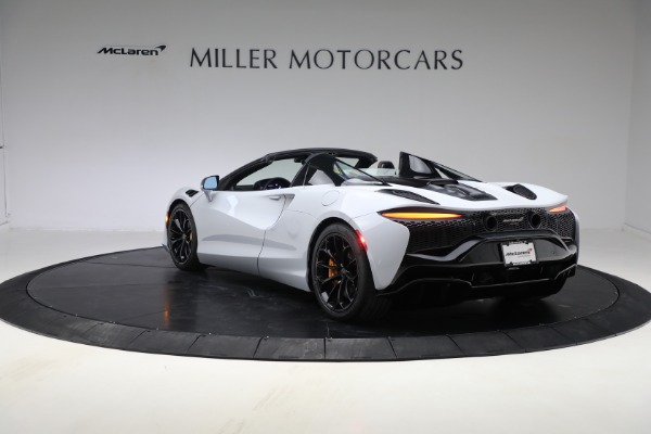 New 2025 McLaren Artura Spider TechLux for sale Sold at Bugatti of Greenwich in Greenwich CT 06830 5