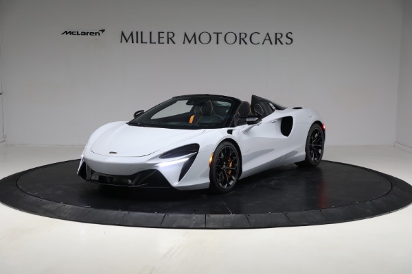New 2025 McLaren Artura Spider TechLux for sale Sold at Bugatti of Greenwich in Greenwich CT 06830 1