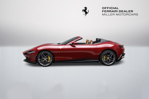 Used 2024 Ferrari Roma Spider for sale $301,900 at Bugatti of Greenwich in Greenwich CT 06830 4