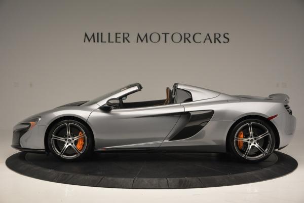 Used 2016 McLaren 650S SPIDER Convertible for sale Sold at Bugatti of Greenwich in Greenwich CT 06830 3