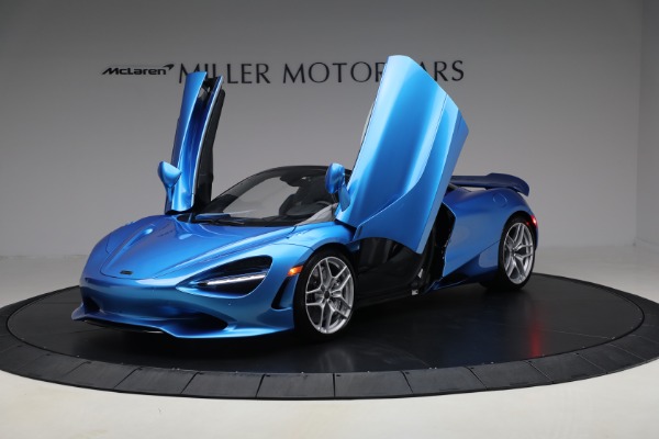 Used 2025 McLaren 750S Spider TechLux for sale Call for price at Bugatti of Greenwich in Greenwich CT 06830 15