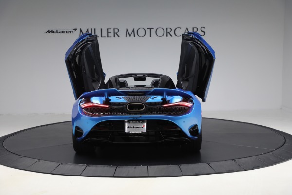 Used 2025 McLaren 750S Spider TechLux for sale Call for price at Bugatti of Greenwich in Greenwich CT 06830 18