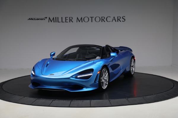 Used 2025 McLaren 750S Spider TechLux for sale Call for price at Bugatti of Greenwich in Greenwich CT 06830 2