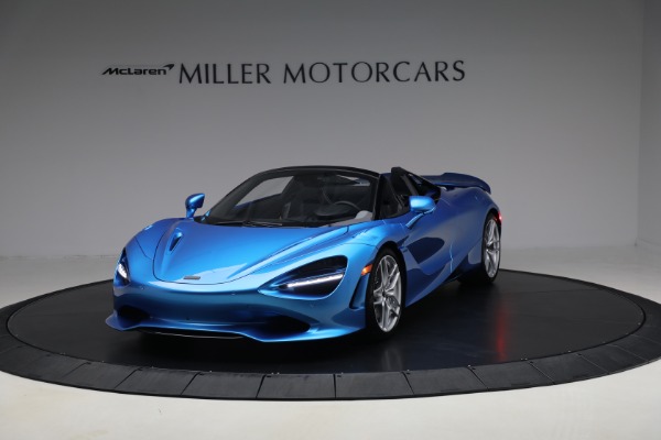 Used 2025 McLaren 750S Spider TechLux for sale Call for price at Bugatti of Greenwich in Greenwich CT 06830 1
