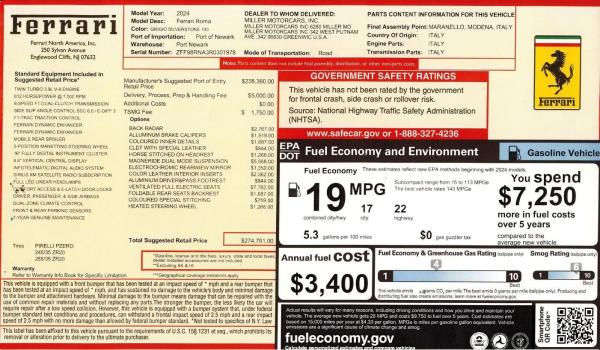 Used 2024 Ferrari Roma for sale $227,900 at Bugatti of Greenwich in Greenwich CT 06830 2