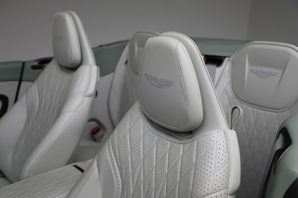 Used 2025 Aston Martin DB12 Volante for sale Call for price at Bugatti of Greenwich in Greenwich CT 06830 27