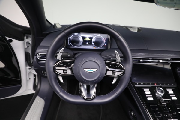 Used 2024 Aston Martin DB12 Volante for sale $245,900 at Bugatti of Greenwich in Greenwich CT 06830 28