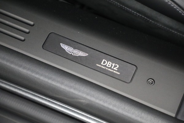 New 2026 Aston Martin DB12 V8 for sale $324,800 at Bugatti of Greenwich in Greenwich CT 06830 18