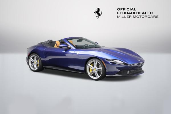 Used 2025 Ferrari Roma Spider for sale $317,900 at Bugatti of Greenwich in Greenwich CT 06830 11