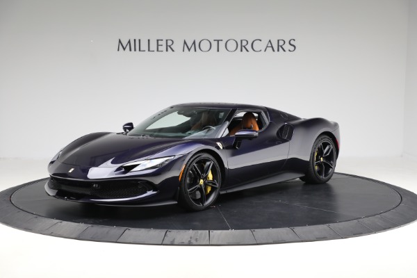 Used 2025 Ferrari 296 GTB for sale Sold at Bugatti of Greenwich in Greenwich CT 06830 1