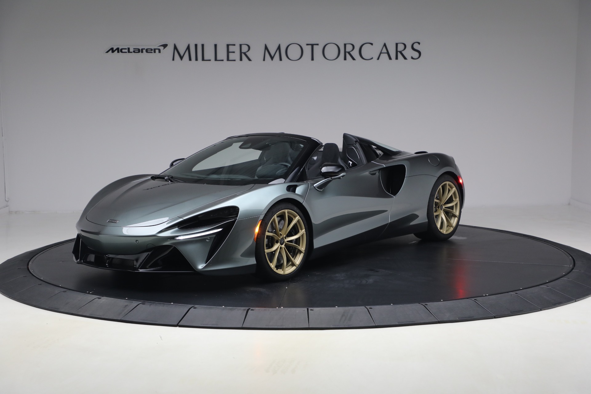 New 2026 McLaren Artura Spider Performance for sale $337,300 at Bugatti of Greenwich in Greenwich CT 06830 1