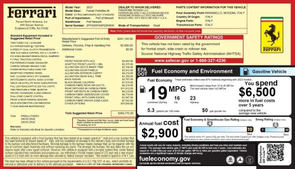 Used 2023 Ferrari Portofino M for sale $279,900 at Bugatti of Greenwich in Greenwich CT 06830 2