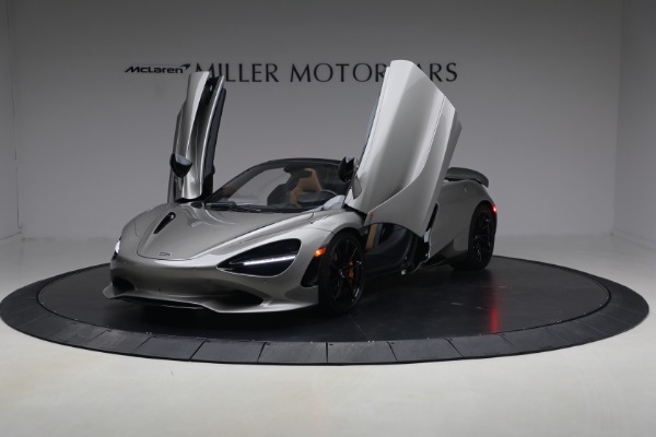 Used 2025 McLaren 750S Spider TechLux for sale Call for price at Bugatti of Greenwich in Greenwich CT 06830 24