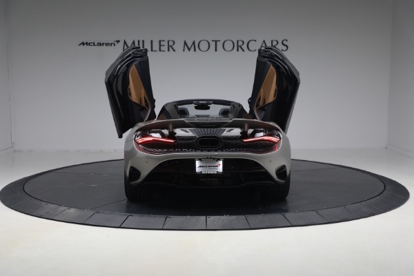 Used 2025 McLaren 750S Spider TechLux for sale Call for price at Bugatti of Greenwich in Greenwich CT 06830 27