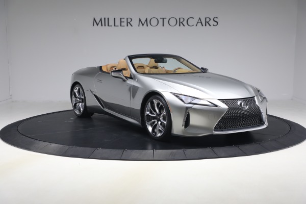 Used 2021 Lexus LC 500 Convertible for sale $99,900 at Bugatti of Greenwich in Greenwich CT 06830 11
