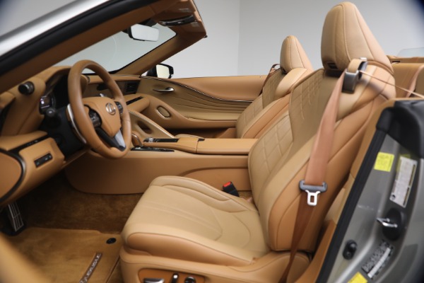 Used 2021 Lexus LC 500 Convertible for sale $99,900 at Bugatti of Greenwich in Greenwich CT 06830 13