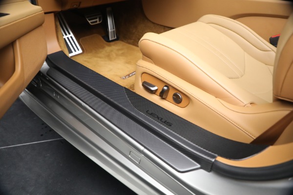 Used 2021 Lexus LC 500 Convertible for sale $99,900 at Bugatti of Greenwich in Greenwich CT 06830 16