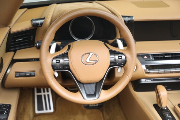 Used 2021 Lexus LC 500 Convertible for sale $99,900 at Bugatti of Greenwich in Greenwich CT 06830 17