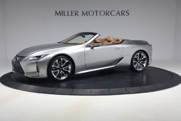 Used 2021 Lexus LC 500 Convertible for sale $99,900 at Bugatti of Greenwich in Greenwich CT 06830 2