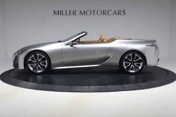 Used 2021 Lexus LC 500 Convertible for sale $99,900 at Bugatti of Greenwich in Greenwich CT 06830 3