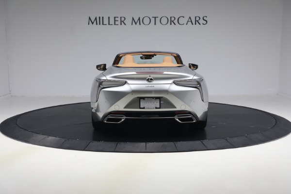 Used 2021 Lexus LC 500 Convertible for sale $99,900 at Bugatti of Greenwich in Greenwich CT 06830 6