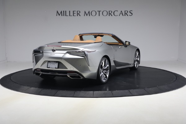Used 2021 Lexus LC 500 Convertible for sale $99,900 at Bugatti of Greenwich in Greenwich CT 06830 7