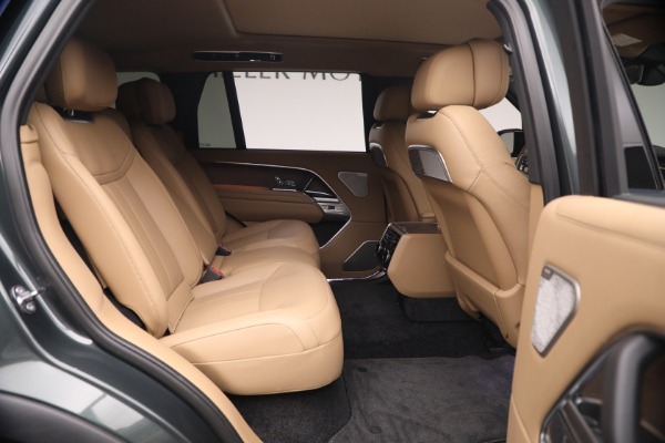 Used 2025 Land Rover Range Rover P530 Autobiography LWB for sale $153,900 at Bugatti of Greenwich in Greenwich CT 06830 22