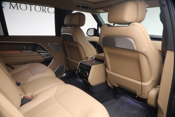 Used 2025 Land Rover Range Rover P530 Autobiography LWB for sale $153,900 at Bugatti of Greenwich in Greenwich CT 06830 23