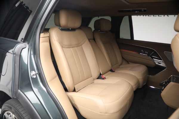 Used 2025 Land Rover Range Rover P530 Autobiography LWB for sale $153,900 at Bugatti of Greenwich in Greenwich CT 06830 24