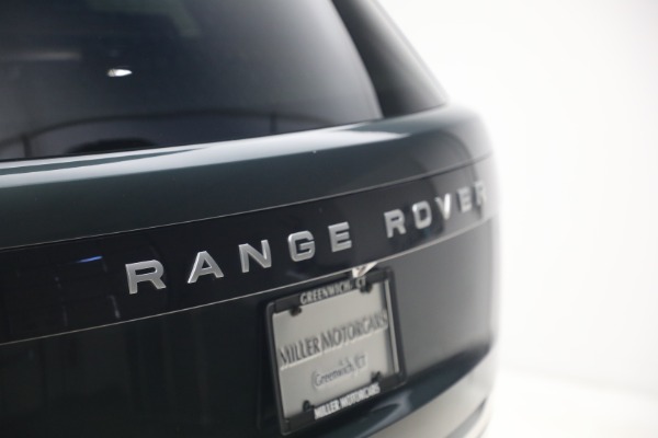Used 2025 Land Rover Range Rover P530 Autobiography LWB for sale $153,900 at Bugatti of Greenwich in Greenwich CT 06830 27