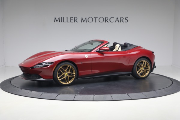 Used 2025 Ferrari Roma Spider for sale $317,900 at Bugatti of Greenwich in Greenwich CT 06830 2
