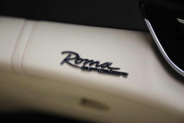 Used 2025 Ferrari Roma Spider for sale $317,900 at Bugatti of Greenwich in Greenwich CT 06830 21