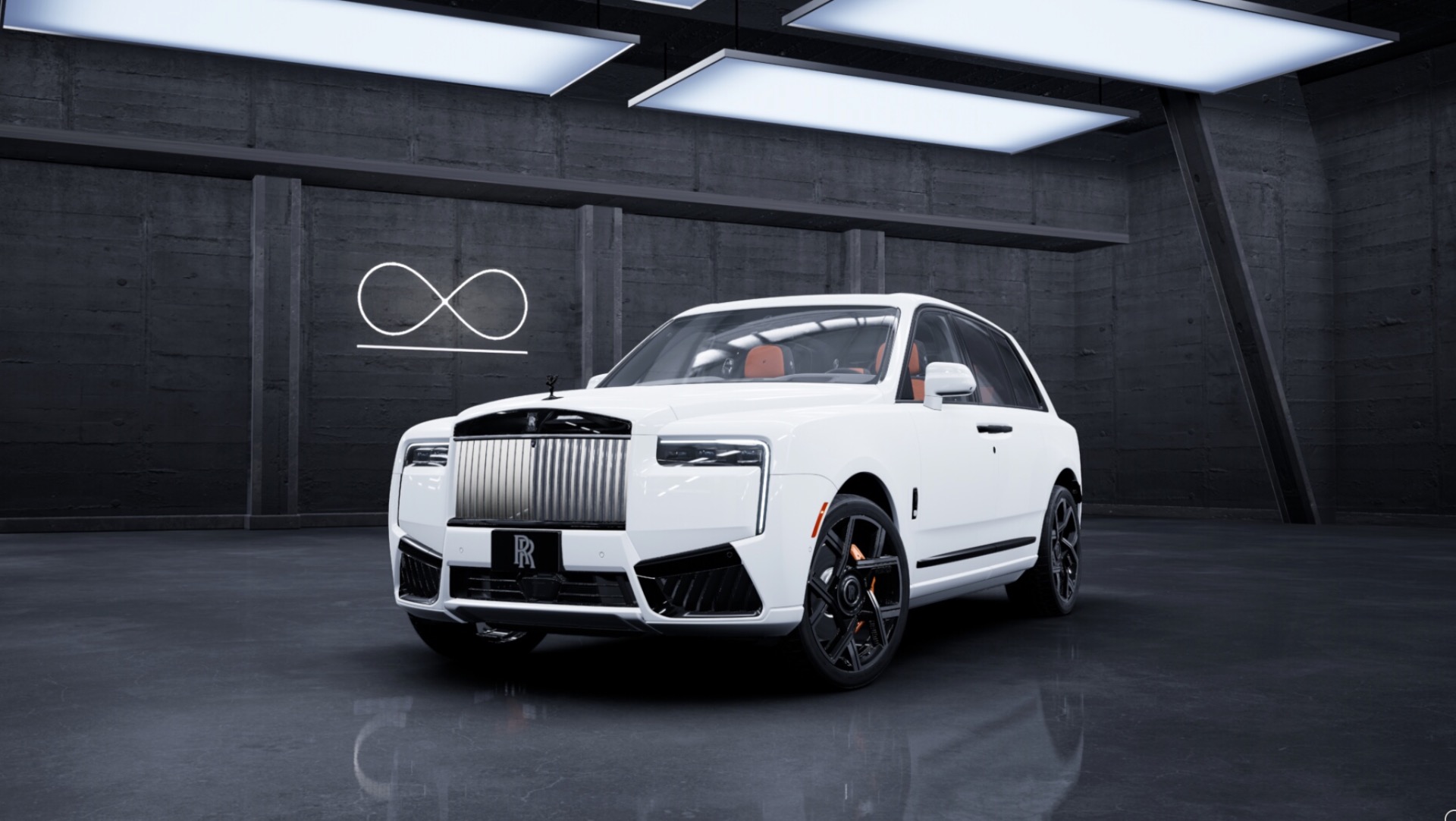 New 2027 Rolls-Royce Black Badge Cullinan for sale $573,500 at Bugatti of Greenwich in Greenwich CT 06830 1