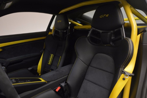 Used 2016 Porsche Cayman GT4 for sale Sold at Bugatti of Greenwich in Greenwich CT 06830 15