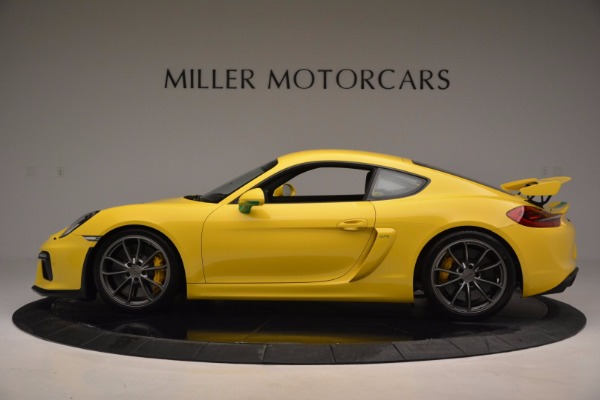 Used 2016 Porsche Cayman GT4 for sale Sold at Bugatti of Greenwich in Greenwich CT 06830 3