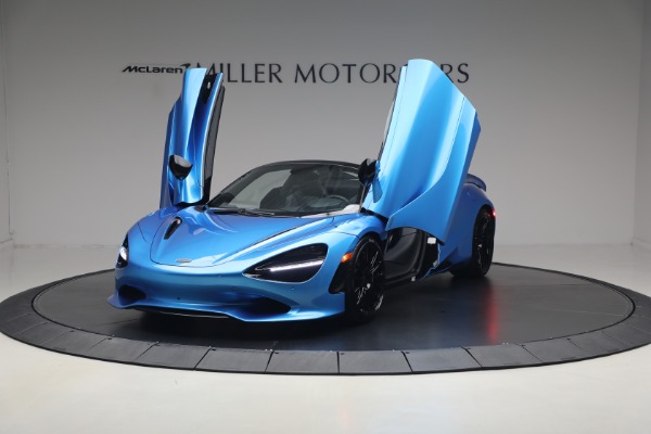 New 2027 McLaren 750S Spider TechLux for sale $461,010 at Bugatti of Greenwich in Greenwich CT 06830 14